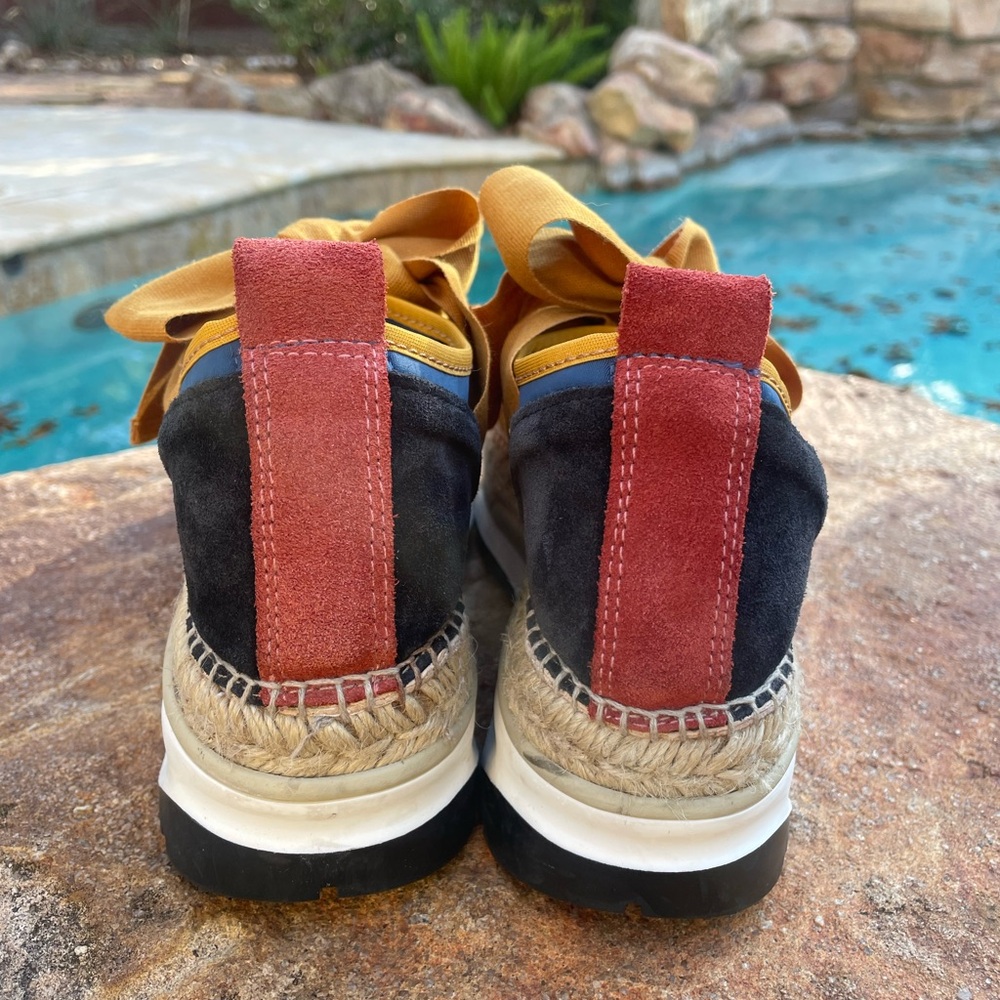 Free People “Chapmin” Multicolor Espadrille Sneaker - Picture 4 of 11